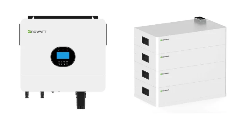 Growatt SPF 6000ES Plus + AXE 5kWh Off-Grid Kit